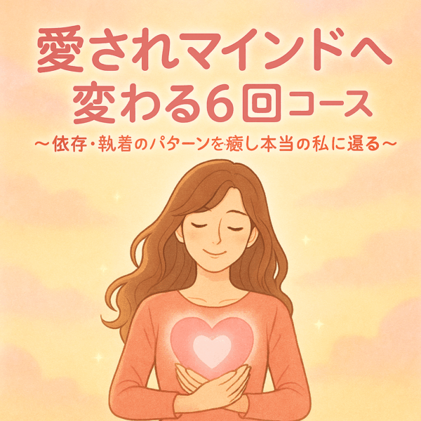 「愛されマインド」へ変わる６回ステップセッション（60分×６回）